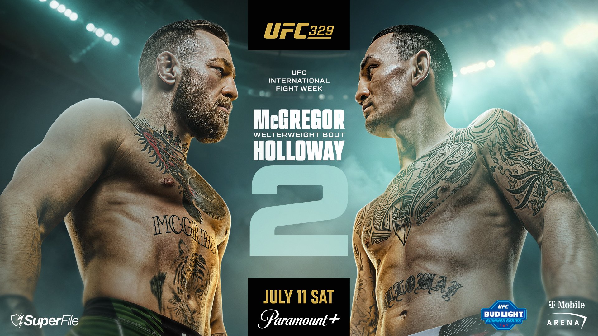 UFC 329 - Las Vegas - Poster et affiche