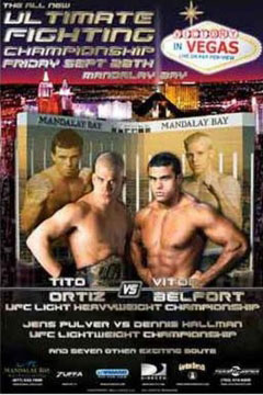 Poster/affiche UFC 33