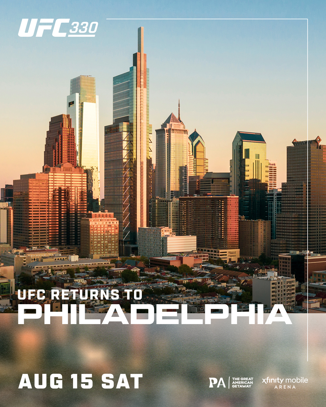 UFC 330 - Philadelphia - Poster et affiche