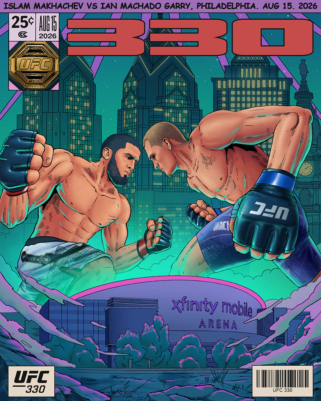 UFC 330 - Philadelphia - Poster et affiche
