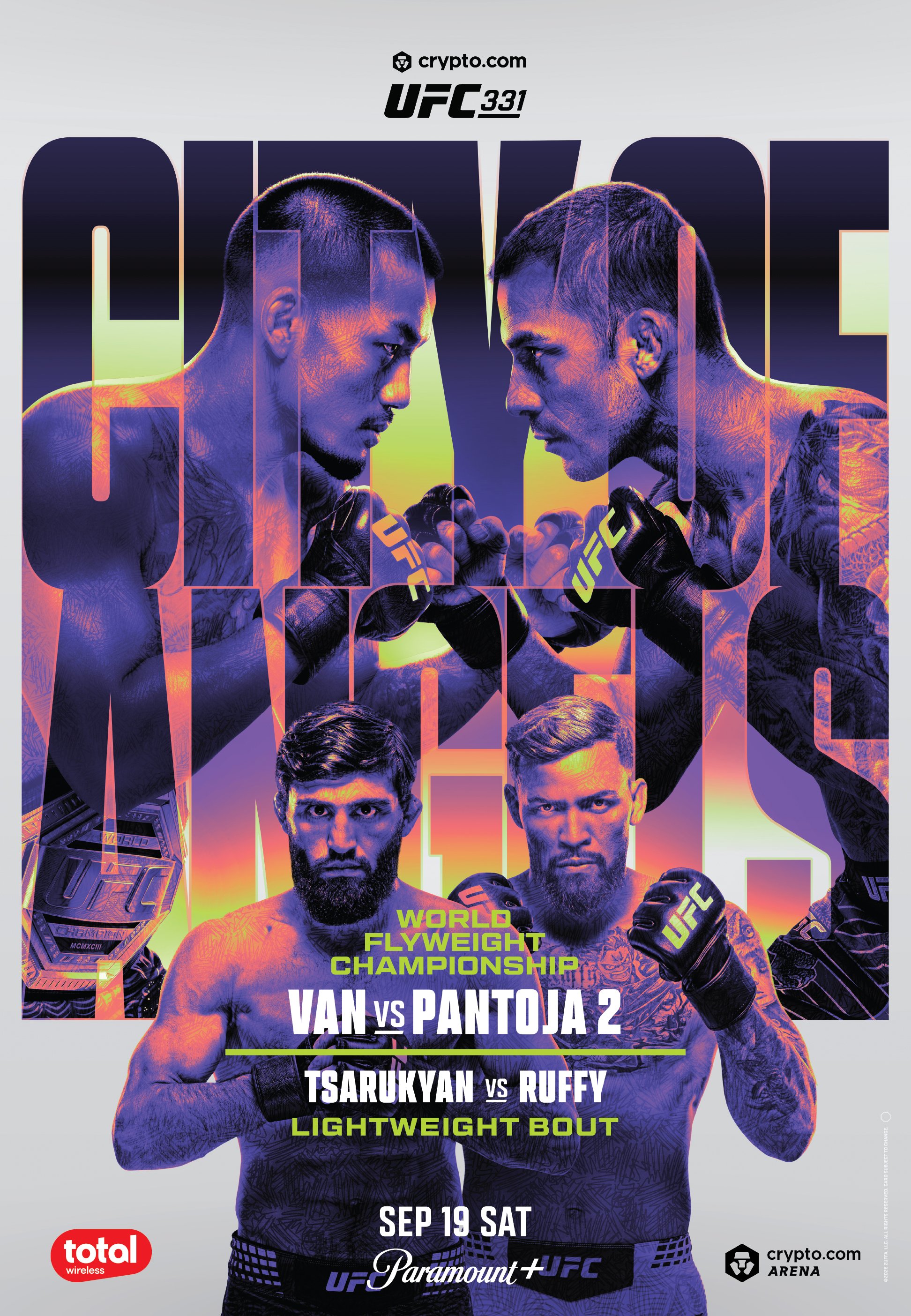 UFC 331 - Los Angeles - Poster et affiche