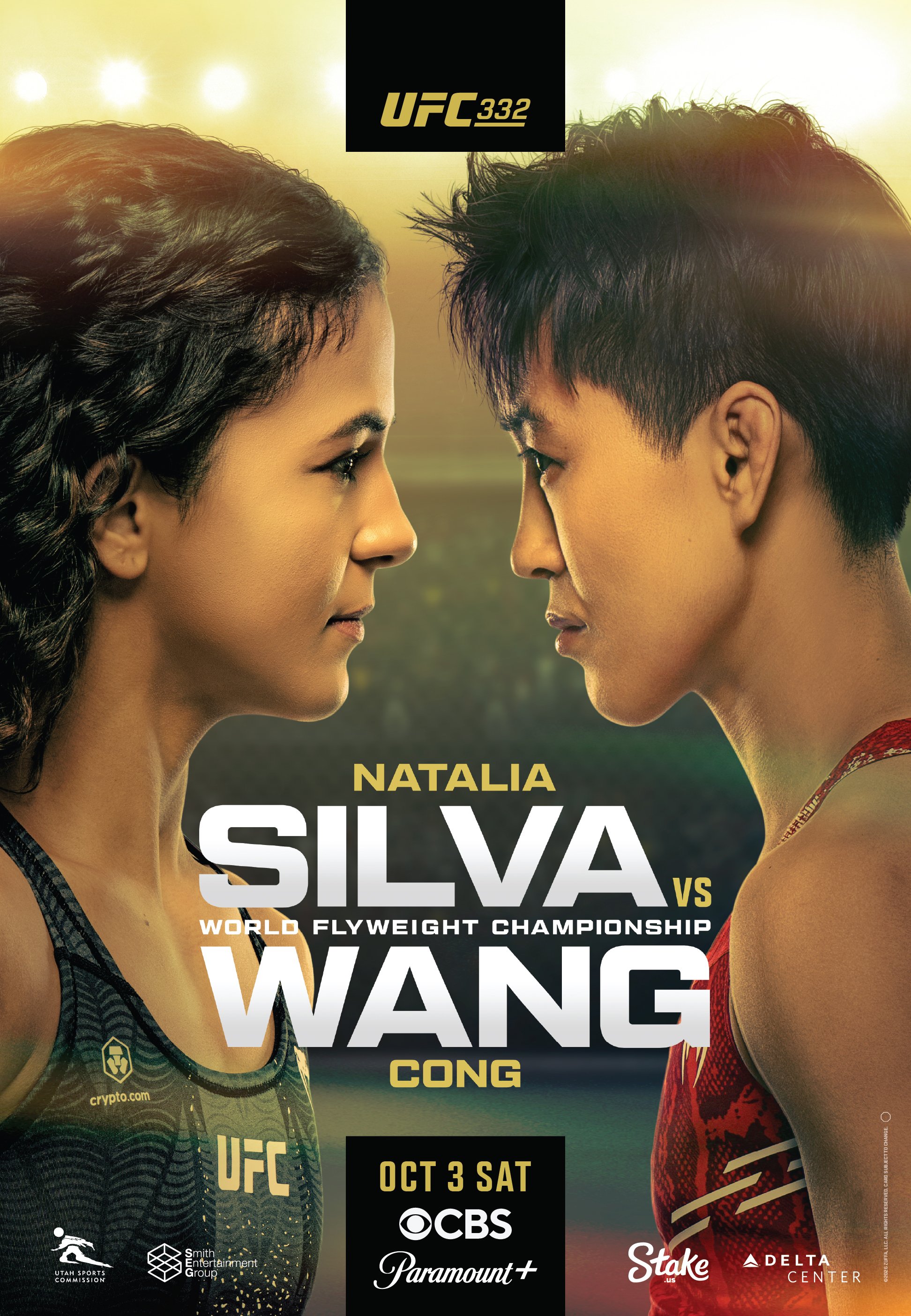 UFC 332 - Salt Lake City - Poster et affiche