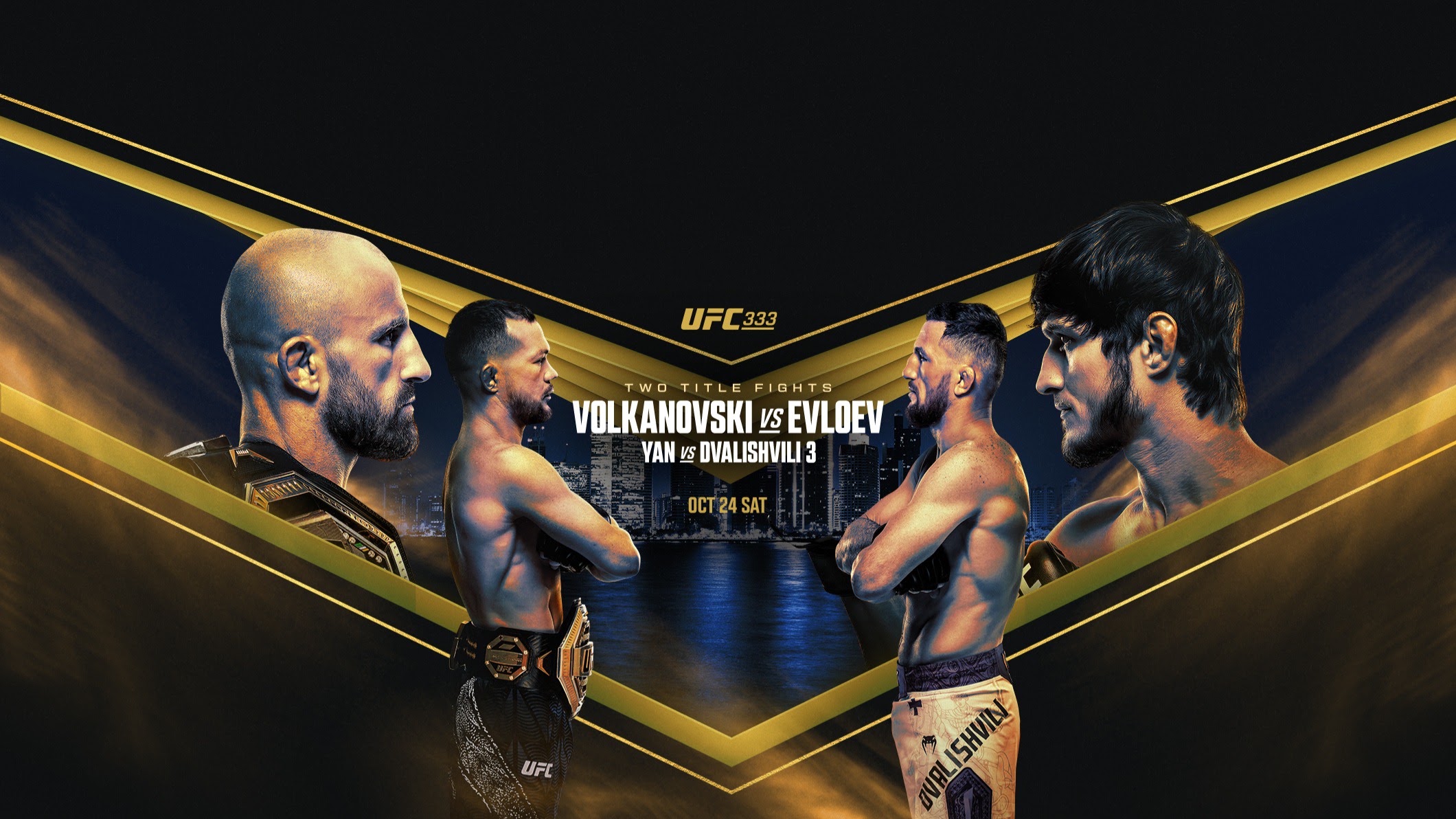 UFC 333 - Abu Dhabi - Poster et affiche