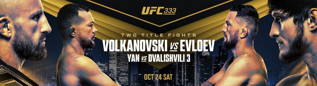 UFC 333 - Abu Dhabi - Poster et affiche