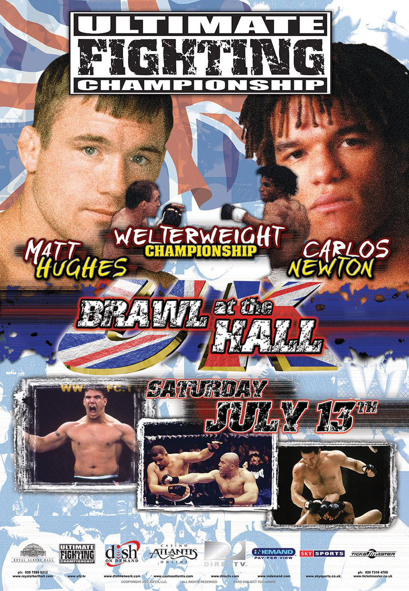 Poster/affiche UFC 38