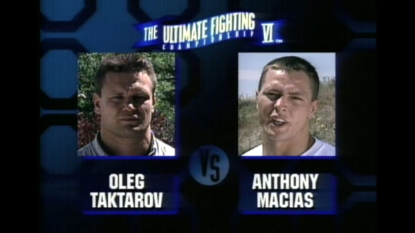 Oleg Taktarov contre Anthony Macias