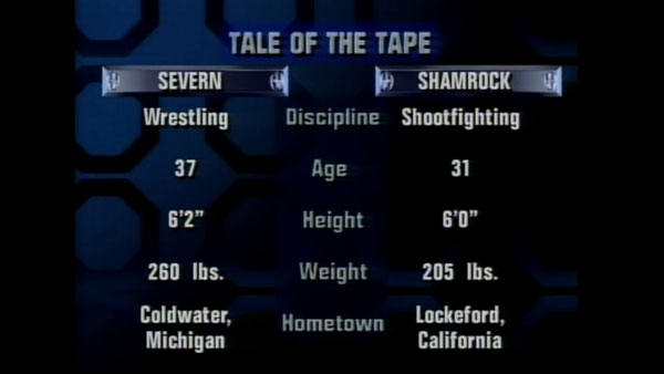 Ken Shamrock contre Dan Severn