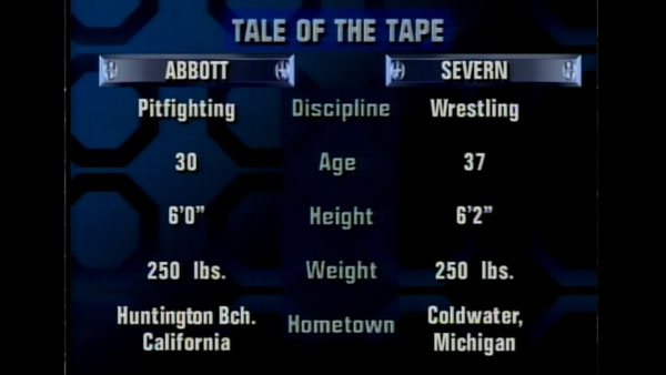 Dan Severn contre David Abbott