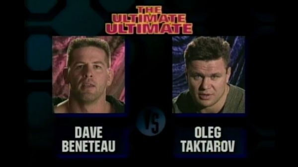 Oleg Taktarov contre Dave Beneteau