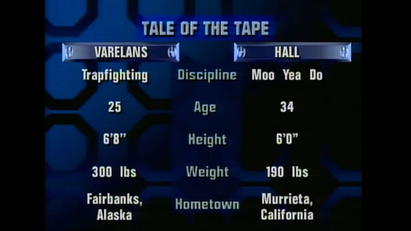 Paul Varelans contre Mark Hall 