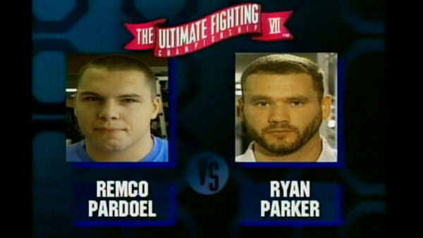 Remco Pardoel contre Ryan Parker