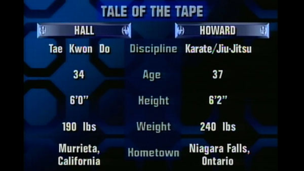 Mark Hall contre Harold Howard