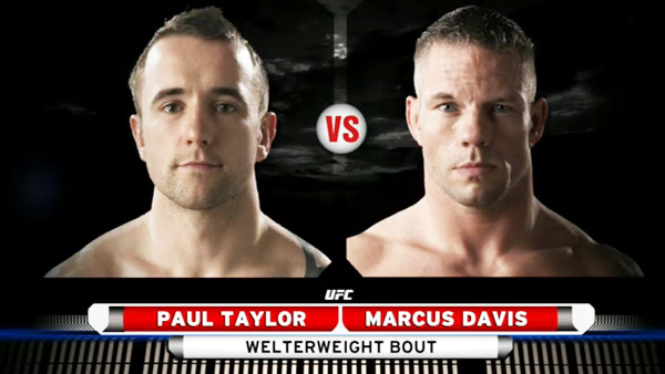 Marcus Davis contre Paul Taylor 