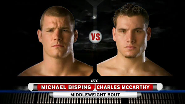 Michael Bisping contre Charles McCarthy