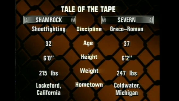 Dan Severn contre Ken Shamrock