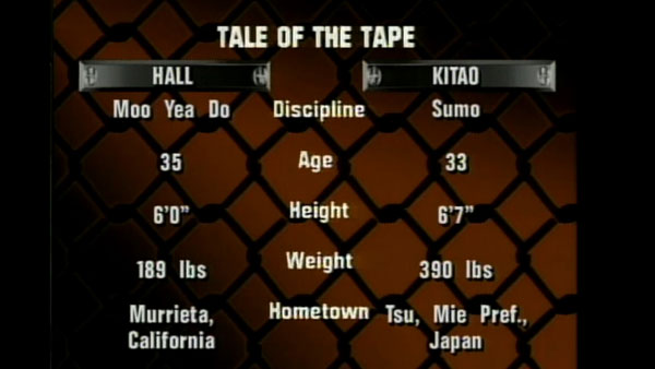 Mark Hall contre Koji Kitao