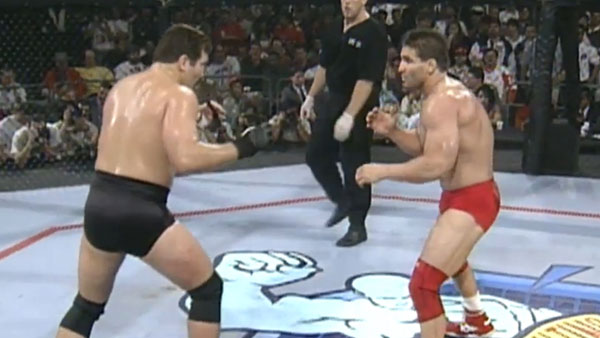 Dan Severn contre Ken Shamrock