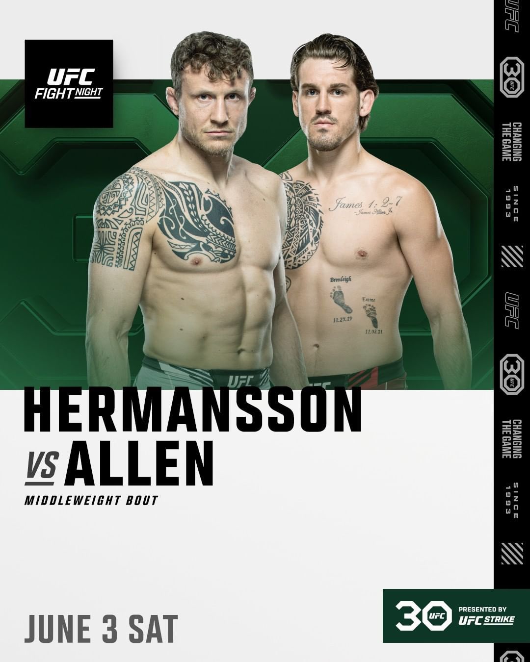 UFC Vegas 74 - Las Vegas - Poster et affiche